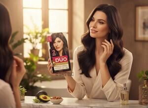 PlusCosmetica DUO Hair Dye 3 Dark Brown Permanent Color , 2 Pack, Exp 08/27
